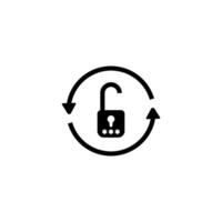 Password icon vector design templates