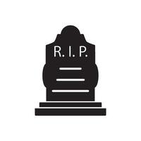 tombstone, gravestone, headstone, stone, tomb vector design template