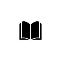 open book icon vector design template simple