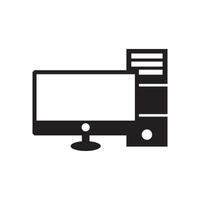 monitor  icon vector design template