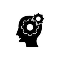 cognition concept line icon. Simple element illustration.cognition concept outline symbol design. vector