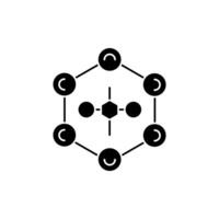 neural network concept line icon. Simple element illustration.neural network concept outline symbol design. vector