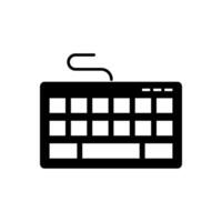 keyboard icon vector design template