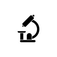 microscope concept line icon. Simple element illustration. microscope concept outline symbol design. vector