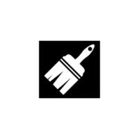 paintbrush icon vector design templates