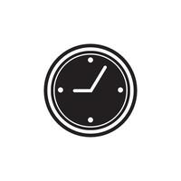 reloj y reloj hora icono vector diseño modelo