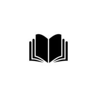 open book icon vector design template simple