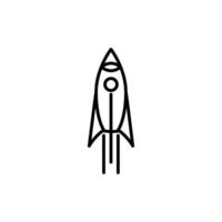 rocket icon design vector template