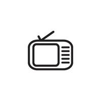 television icon vector design templates