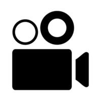vídeo cámara icono vector diseño modelo