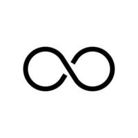 infinity icon vector design template