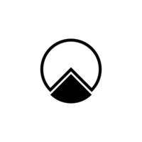 pie chart icon vector design template