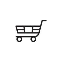 shopping cart icon design vector templates