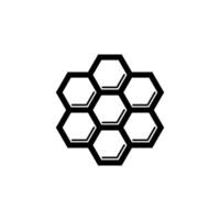 honey comb icon vector design template