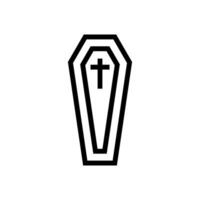 coffin icon vector design templates
