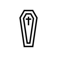 coffin icon vector design templates