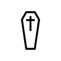 coffin icon vector design templates