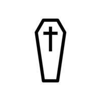 coffin icon vector design templates