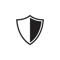 protection shield Icon Vector Design Template