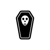 coffin icon vector design templates
