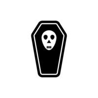 coffin icon vector design templates