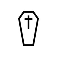 coffin icon vector design templates