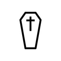 coffin icon vector design templates