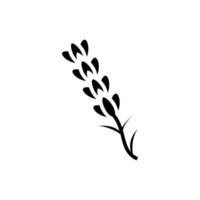 lavanda icono vector diseño plantillas