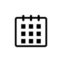 calendar Icon Vector Design Template