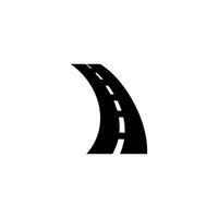 autopista icono vector diseño plantillas sencillo