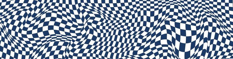 Seamless checker pattern with black and white squares, creating chess board texture. Abstract geometric background, . Flat vector illustration