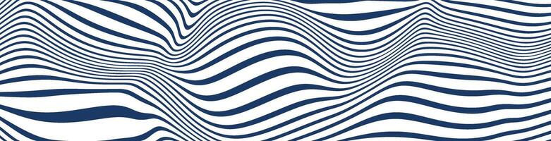 Abstract background with flowing wave lines in blue and white. dynamic pattern and fluid aesthetic. Flat vector illustration isolated on white background.