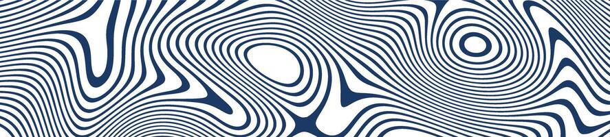 Abstract background with flowing wave lines in blue and white. dynamic pattern and fluid aesthetic. Flat vector illustration isolated on white background.