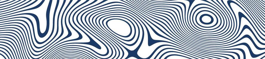 Abstract background with flowing wave lines in blue and white. dynamic pattern and fluid aesthetic. Flat vector illustration isolated on white background.