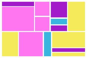 Vector Square Neon Colors Background Abstract for your Graphic Resource Design