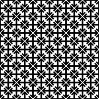 Black and white seamless abstract pattern. Background and backdrop. Grayscale ornamental design. vector