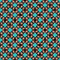 Multi color seamless abstract pattern. Background and backdrop. Multi Colored. Colorful ornamental design. Colored mosaic ornaments. Vector graphic illustration.