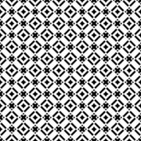 Black and white seamless abstract pattern. Background and backdrop. Grayscale ornamental design. vector