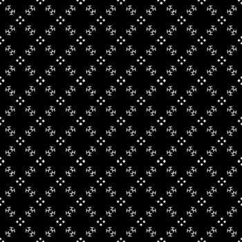 Black and white seamless abstract pattern. Background and backdrop. Grayscale ornamental design. vector