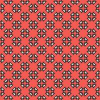 Multi color seamless abstract pattern. Background and backdrop. Multi Colored. Colorful ornamental design. Colored mosaic ornaments. Vector graphic illustration.