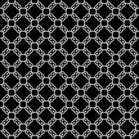 Black and white seamless abstract pattern. Background and backdrop. Grayscale ornamental design. vector