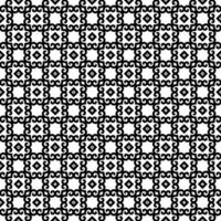 Black and white seamless abstract pattern. Background and backdrop. Grayscale ornamental design. vector