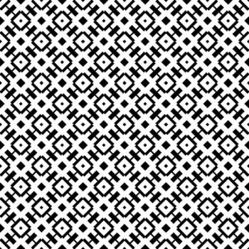 patrón abstracto sin costuras en blanco y negro. fondo y telón de fondo. diseño ornamental en escala de grises. vector