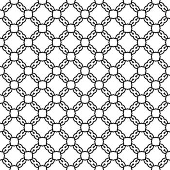 patrón abstracto sin costuras en blanco y negro. fondo y telón de fondo. diseño ornamental en escala de grises. vector