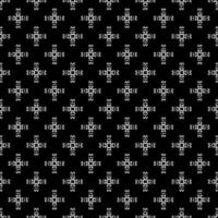 Black and white seamless abstract pattern. Background and backdrop. Grayscale ornamental design. vector
