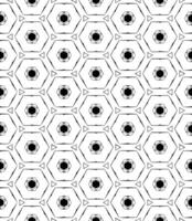 Black and white seamless abstract pattern. Background and backdrop. Grayscale ornamental design. vector