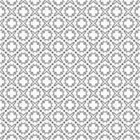 Black and white seamless abstract pattern. Background and backdrop. Grayscale ornamental design. vector