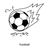 Trendy Football Concepts vector