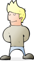 Cartoon glücklicher Mann png