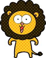 happy cartoon lion png